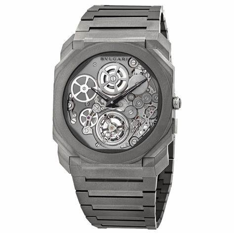 Bvlgari Skeleton - Ash face, strap
